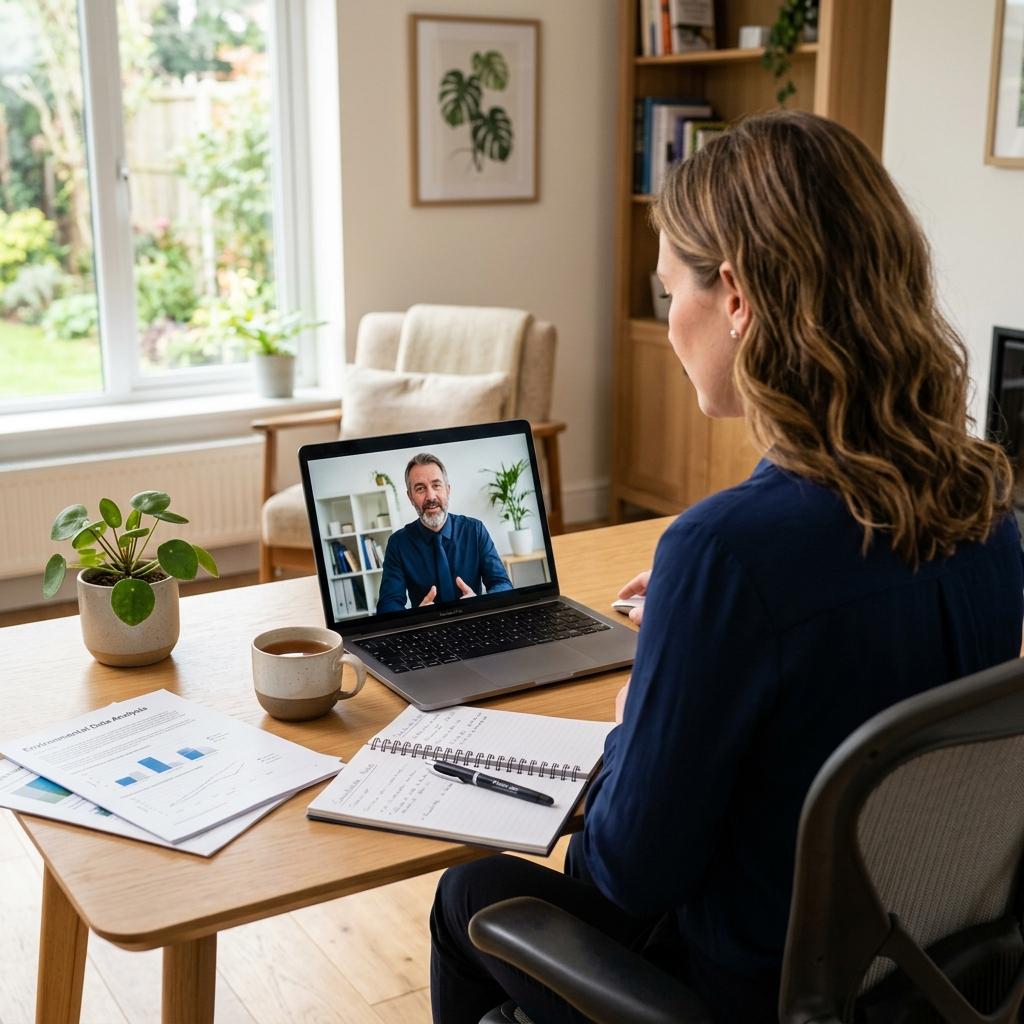 Remote expert consultation via video call
